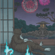 Hanami contemplation