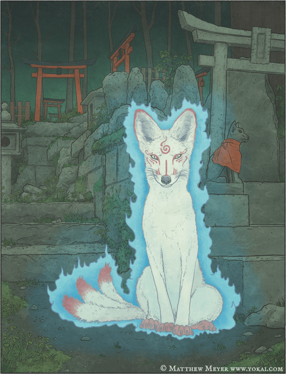 Kitsune foxfire